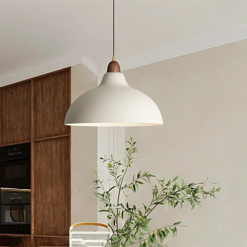 Nordic industrial LED chandelier for modern interior decor - vue 3 sur 10