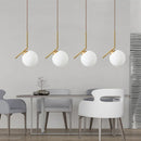 Modern glass LED pendant light decorative ceiling lamp