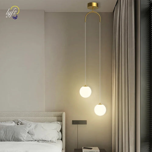 Nordic pendant lamp for interior decoration - vue 4 sur 10