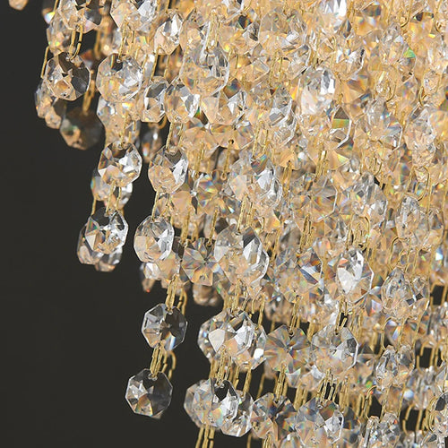 Modern crystal chandelier for elegant decoration - vue 6 sur 11