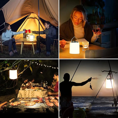 Usb rechargeable lamp for camping and outdoor activities - vue 3 sur 6