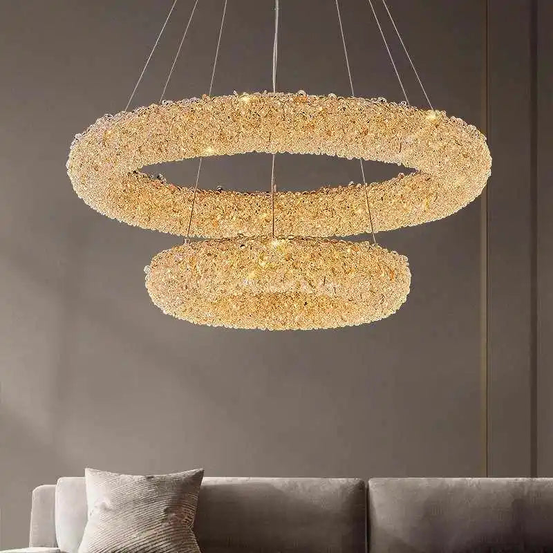 Elegant k9 crystal chandelier for modern lighting