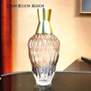decorative glass vase for modern floral arrangements