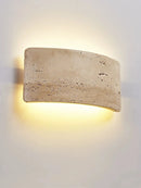 Wabi-sabi waterproof LED wall light for outdoor garden