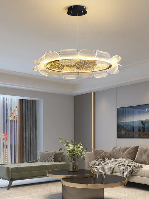 suspension en acrylique design moderne pour intérieur élégant et romantique - vue 5 sur 9