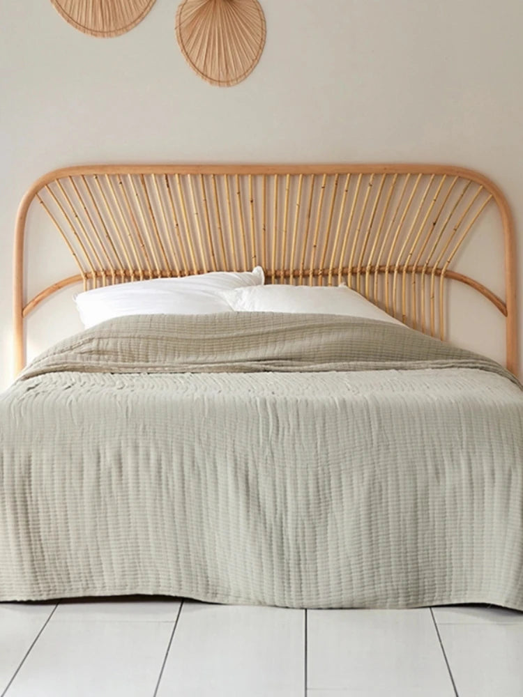 rattan cushion for bed and breakfast japanese style - vue 2 sur 13