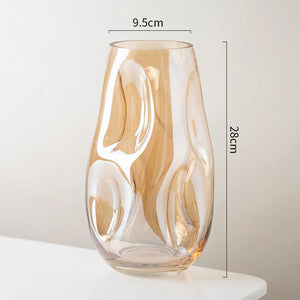 glass vase for floral arrangement modern decoration