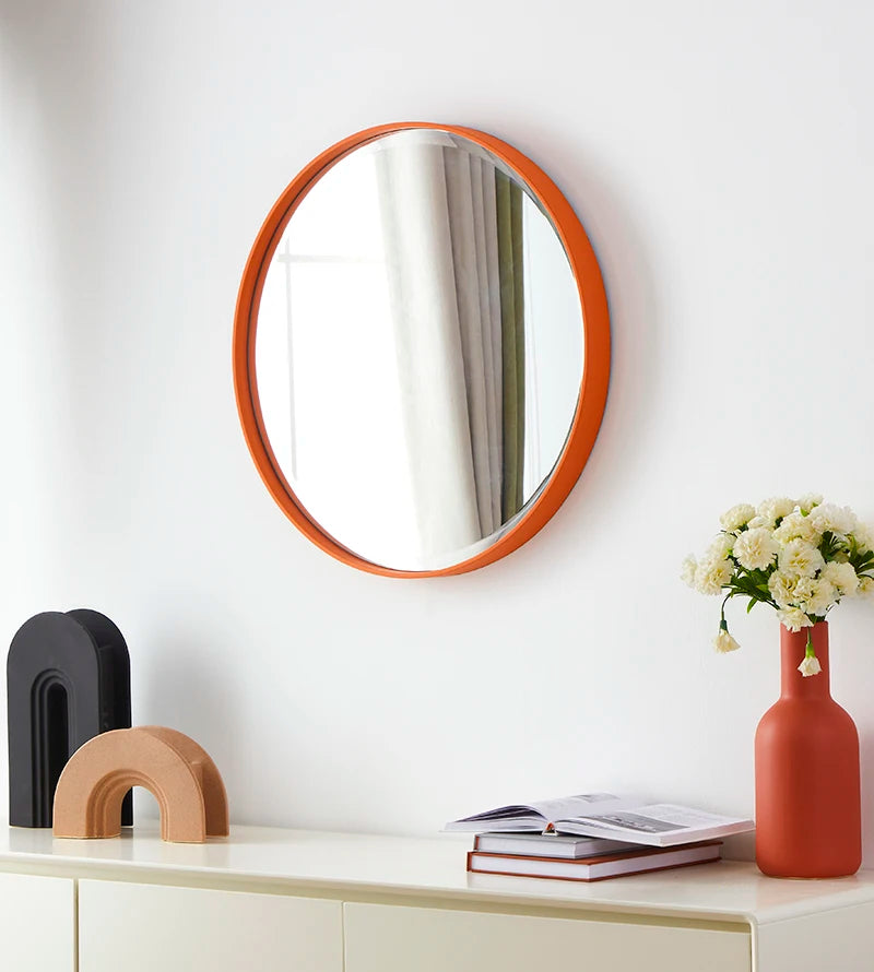 round decorative adhesive mirrors for bathroom and wall decoration