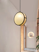 Woven rattan chandelier creative style for a cosy atmosphere