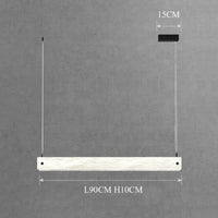Imitation marble pendant light ideal for bar or restaurant
