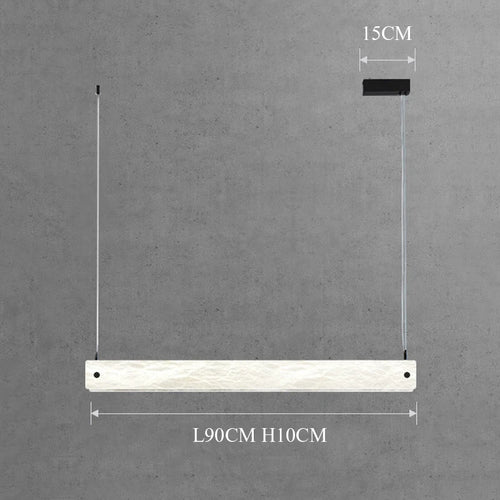 Imitation marble pendant light ideal for bar or restaurant