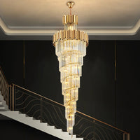 Modern crystal chandelier for elegant and bright interior decor