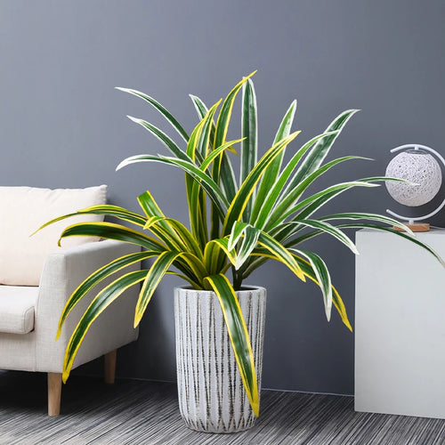 Artificial cymbidium plants for indoor and outdoor garden decor - vue 2 sur 9