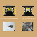 Decorative solar LED lamp for garden and outdoor
