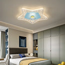 Modern romantic ceiling light for children's room, warm atmosphere