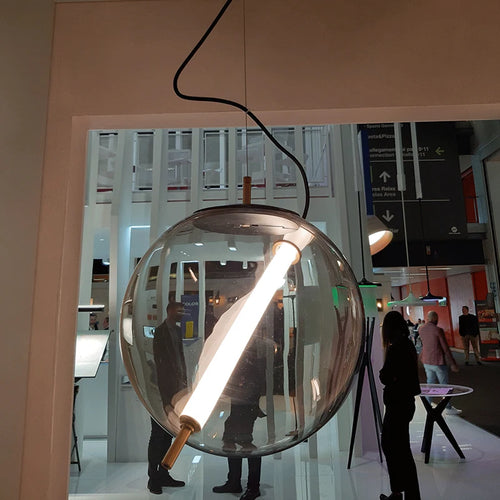 Creative glass pendant light for modern and elegant lighting - vue 4 sur 9