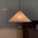 Vintage nordic japanese style paper pendant light