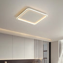Ultra slim modern design square panel ceiling light for interiors