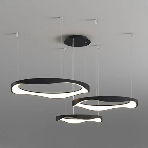 Modern designer pendant light for elegant indoor lighting - vue 2 sur 13