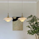 Danish designer decorative glass lampshade pendant light