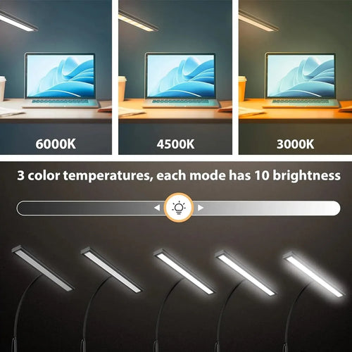 LED desk lamp for home office - vue 2 sur 7