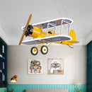 Creative helicopter airplane chandelier for modern children's room
