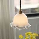 Glass designer chandelier for restaurants, bars and modern spaces