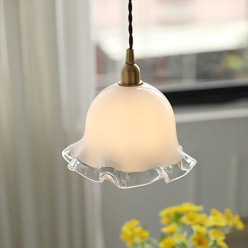 Glass designer chandelier for restaurants, bars and modern spaces - vue 5 sur 6
