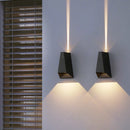 Modern waterproof outdoor LED wall light