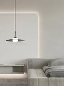 Minimalist glass pendant light for cafés, bars and restaurants