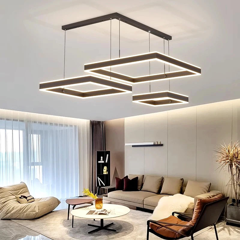 Modern LED pendant light for indoor lighting