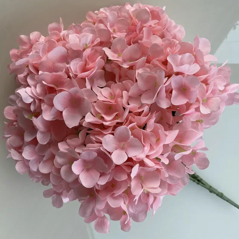 Silk hydrangea bouquet for elegant home decoration - vue 10 sur 11