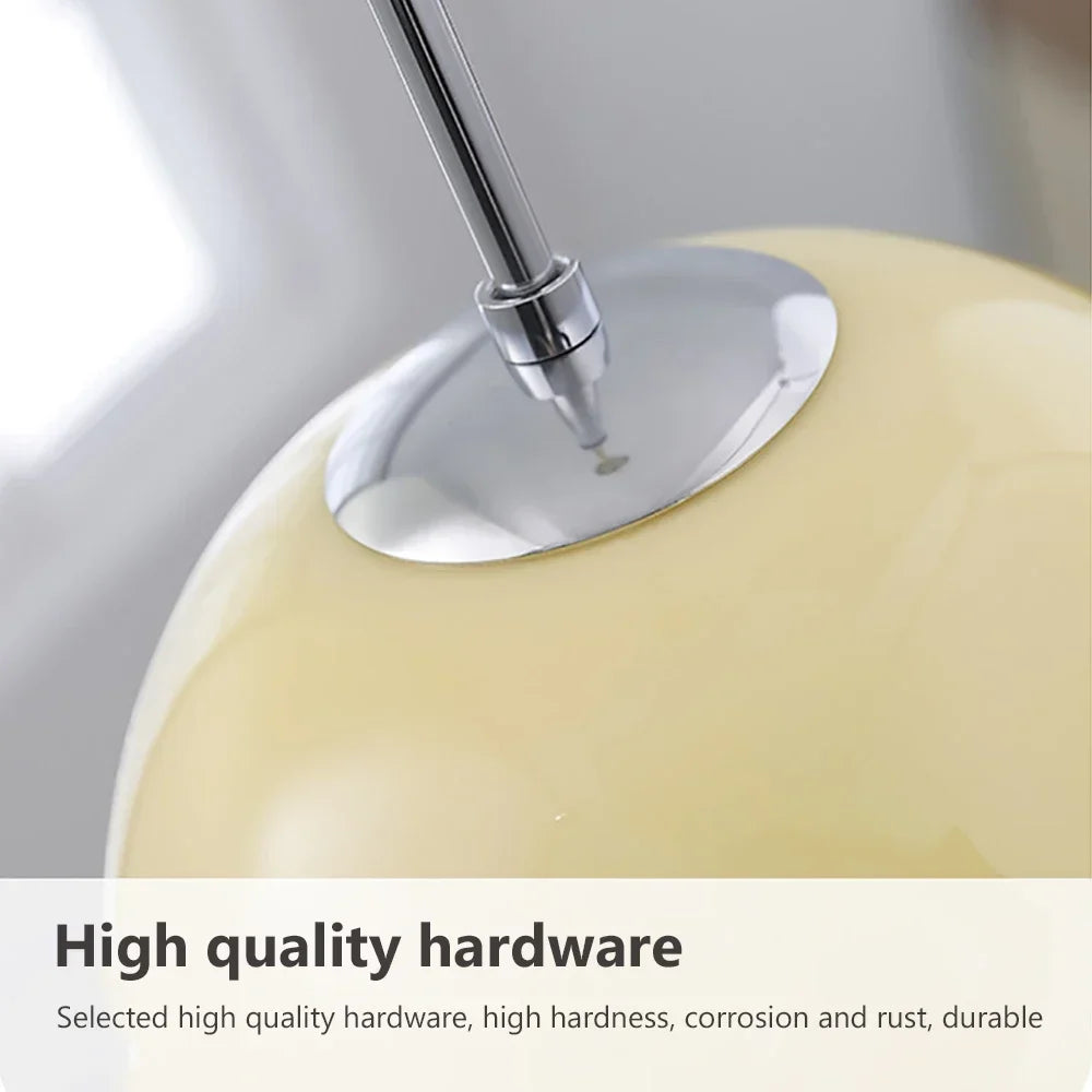 lampe suspendue nordique en verre pour intérieur décoratif - vue 5 sur 8