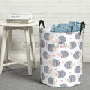 cute hedgehog laundry basket foldable and waterproof for storage