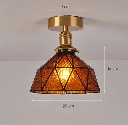 Modern glass ceiling light for bright indoor and outdoor spaces - vue 28 sur 30