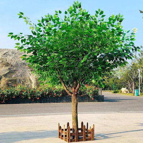 Decorative artificial banyan tree for indoor and hotel use - vue 13 sur 14