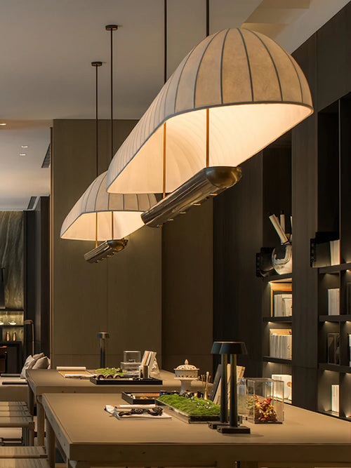 Japanese and Korean chandelier for café and tea room - vue 3 sur 8