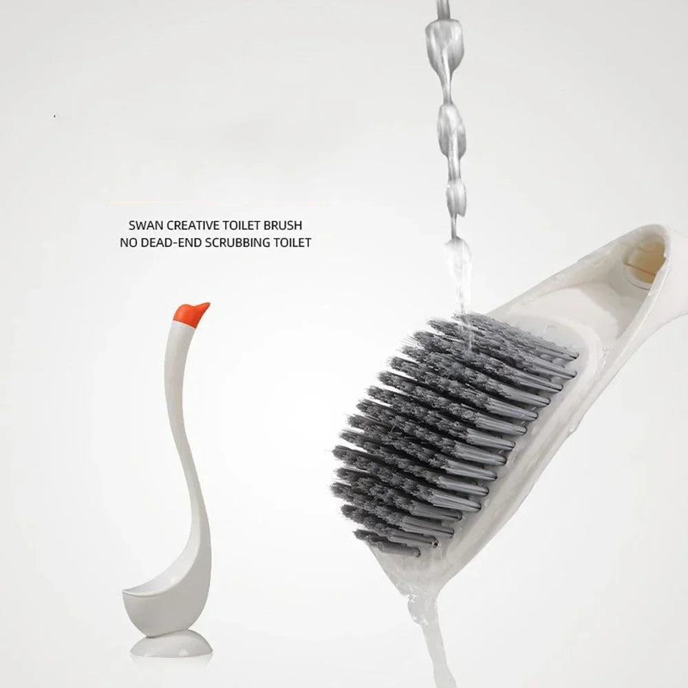 Vertical toilet brush for easy bathroom cleaning - vue 5 sur 9