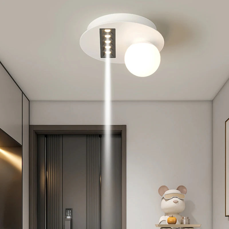 Modern ceiling light for public and private spaces