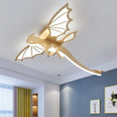 Dinosaur ceiling light for children's room with playful modern design