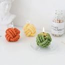 decorative and cute soy wax ball scented candle