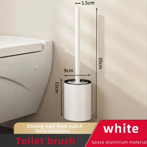 Wall-mounted aluminium cleaning brush with no dead angle - vue 9 sur 8