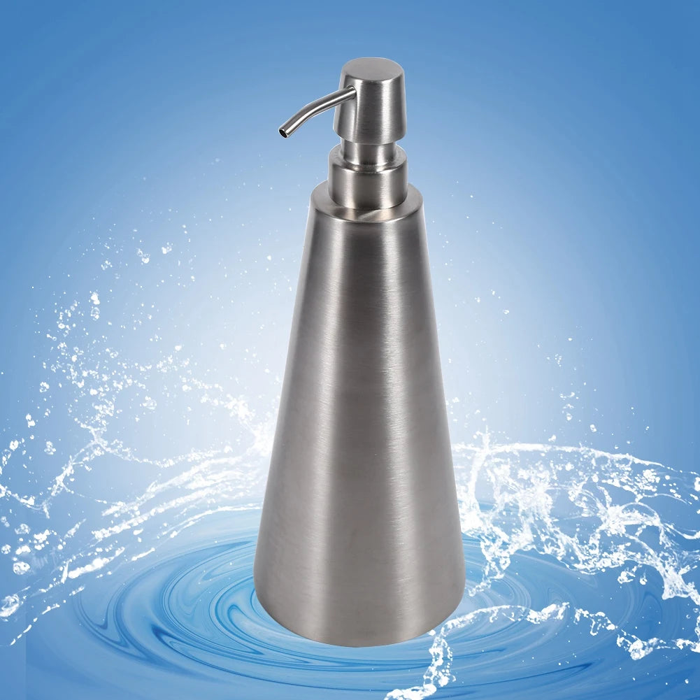 large capacity stainless steel liquid soap dispenser