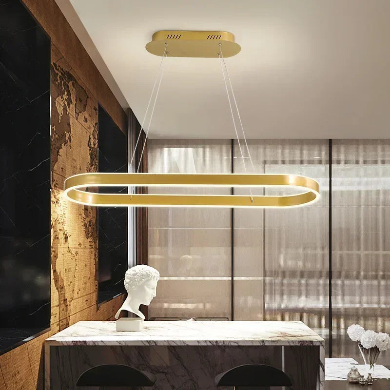 Modern LED pendant light for elegant interior decor