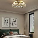 Modern minimalist LED ceiling light with decorative lampshade