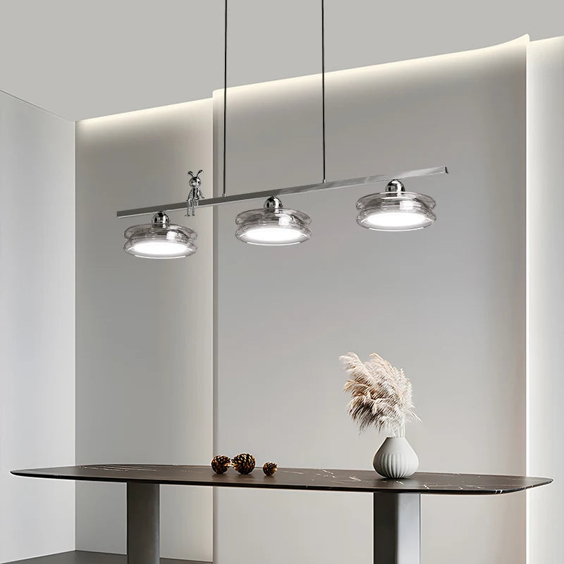 Italian minimalist pendant light for modern indoor lighting - vue 5 sur 14