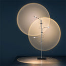Luxury decorative floor lamp with sunset and dawn shadow projection