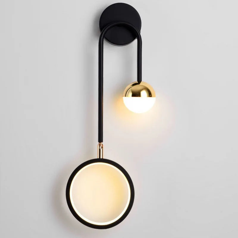 Modern luxury nordic rotatable LED wall light
