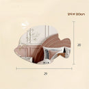 Decorative cloud-shaped unbreakable acrylic wall mirror for the home