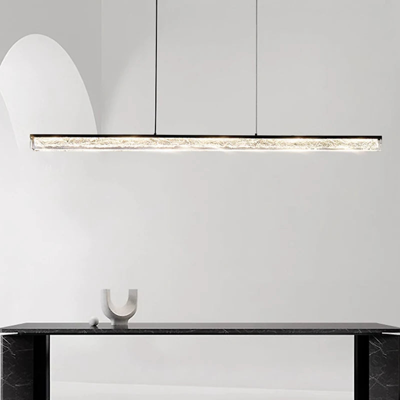 Italian design acrylic chandelier for modern and elegant spaces